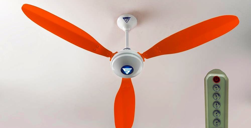 Energy efficient and Colorful Ceiling Fans with Remote control