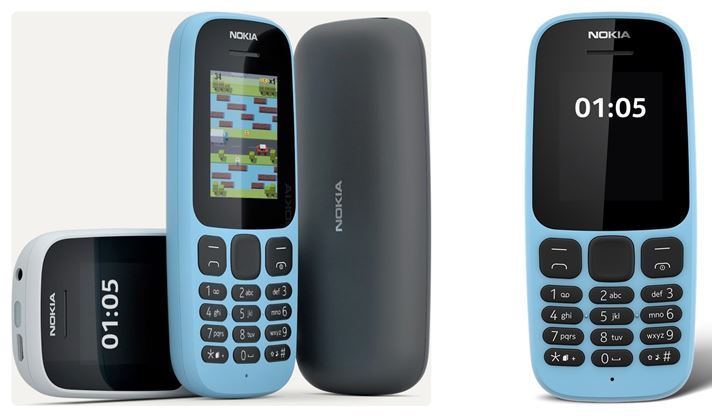 Nokia 105 Feature Mobile Phone