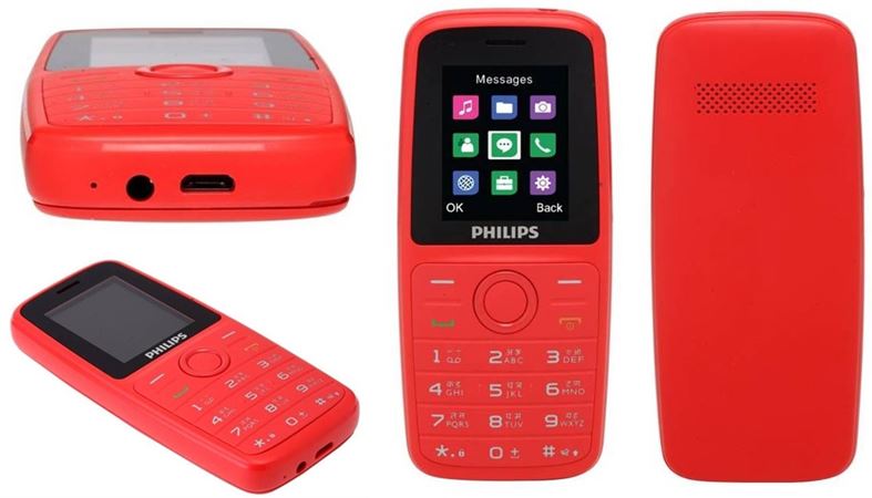 Philips E108 Dual SIM Mobile Phone