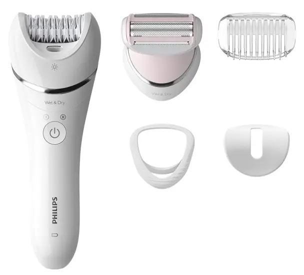 Philips BRE710 Cordless Epilator for Face and Body Hair Removal