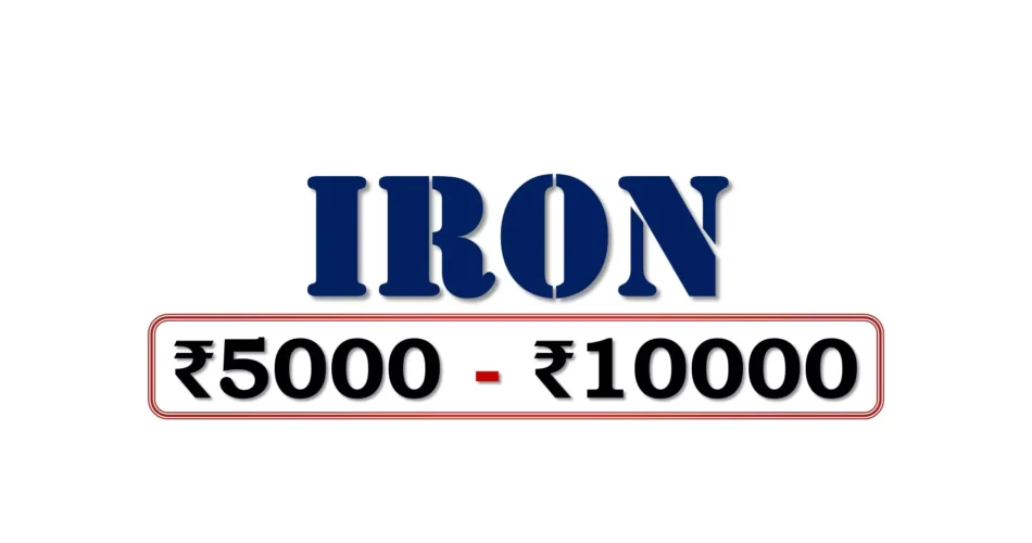 Best Cloth Irons under 10000 Rupees in Bharat