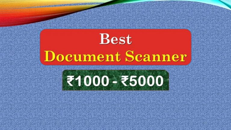 Document Scanners under ₹5000
