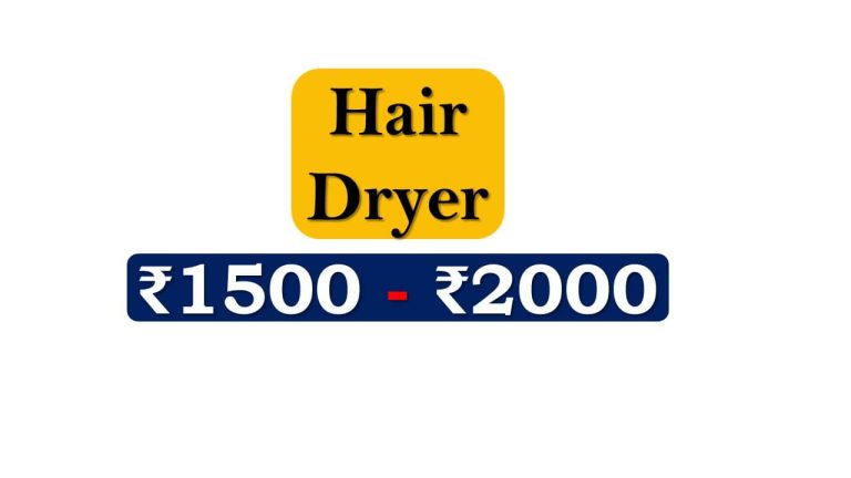 Hair Dryers under ₹2000