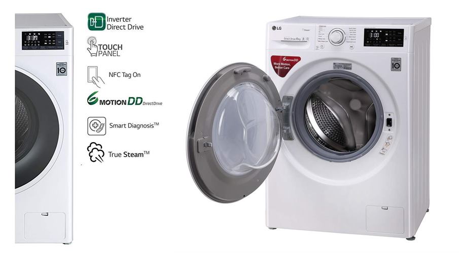 LG FHT1006HNW FHT1006HNW Fully Automatic Washing Machine