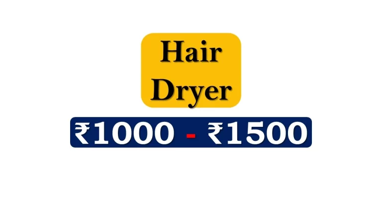 Hair Dryers under ₹1500