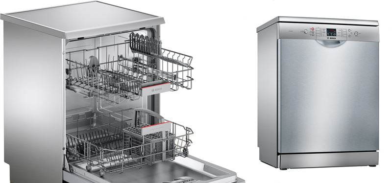 Bosch SMS66GI01I Free Standing 12 Place Settings Dishwasher