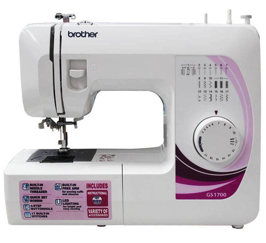Brother GS 1700 Sewing Machine Review and Specifications