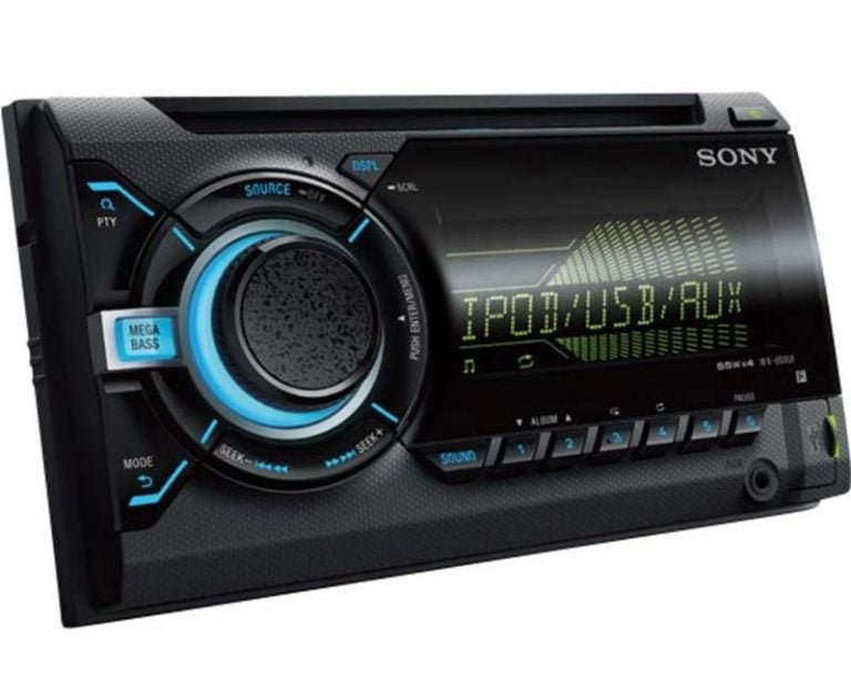 Sony Car Stereo System with FM Radio and Apps Support