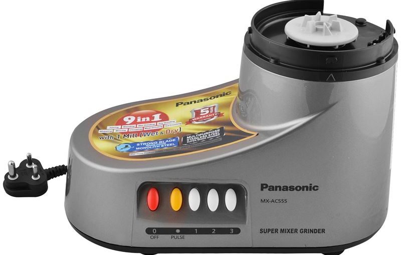 panasonic latest 5 jar mixer grinder MX-AC555