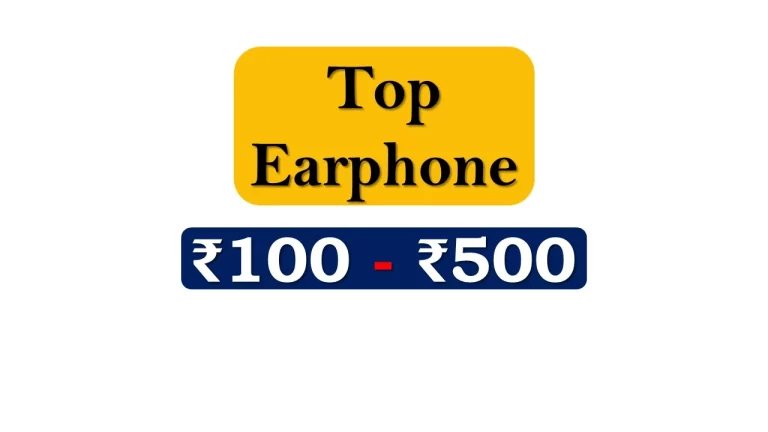 Earphones under ₹500