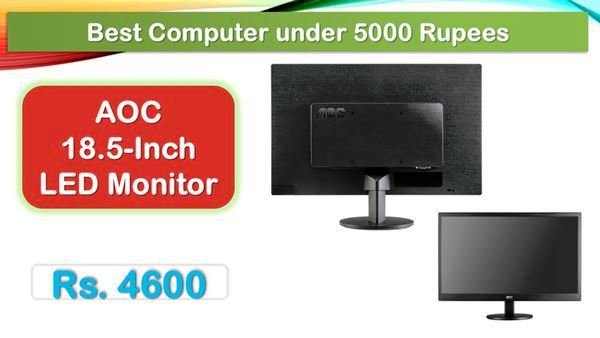 AOC E970swn5 computer Monitor below 5000 rs