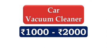 Best Car Vacuum Cleaner under 2000 Rupees in India Market