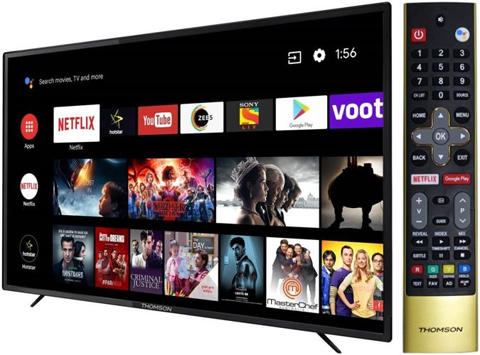 Thomson 65-Inch Ultra HD 4K LED Smart Android TV Netflix 65 OATH 7000