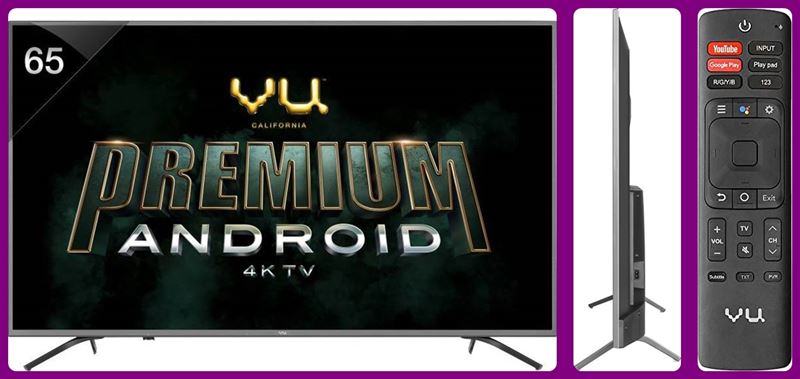 Vu 4K Android LED TV with 30W Sound