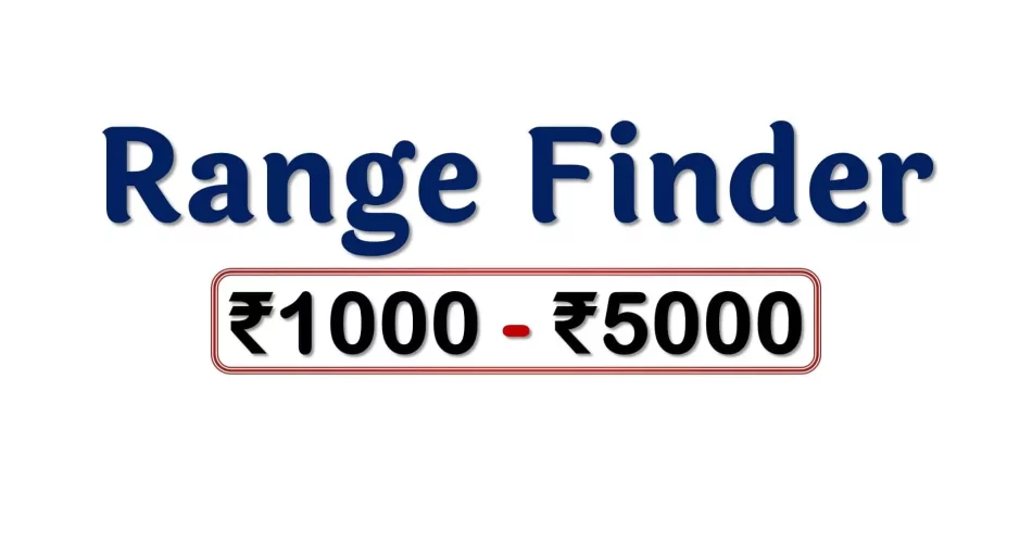 Best Range Finders under 5000 Rupees in India Market