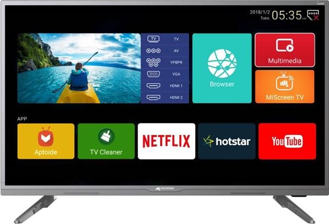 Micromax Canvas Full HD LED Smart TV 2018 Edition