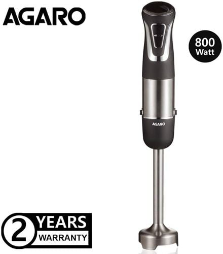 AGARO Marvel 800W Hand Blender with Two Speed Options
