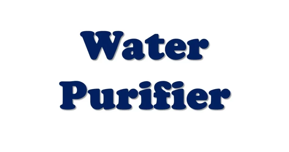 Best Water Purifiers in India Market