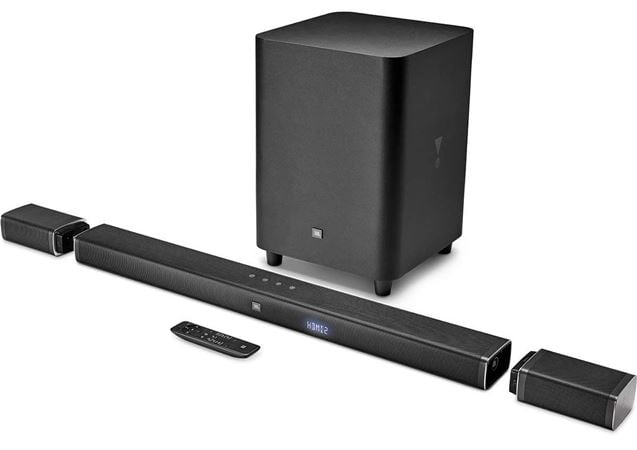 JBL Ultra HD Soundbar and Woofer System