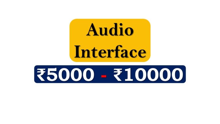 Audio Interfaces under ₹10000