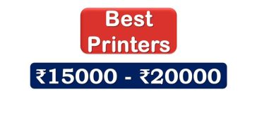 Best Printers under 20000 Rupees in India Market