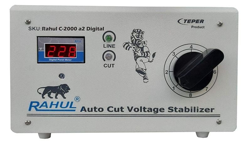 Rahul 2kVA Digital Voltage Stabilizer 8 Amp 
