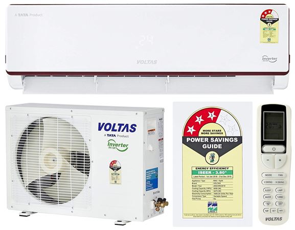 1.4-Ton 3-Star Voltas Inverter Air Conditioner