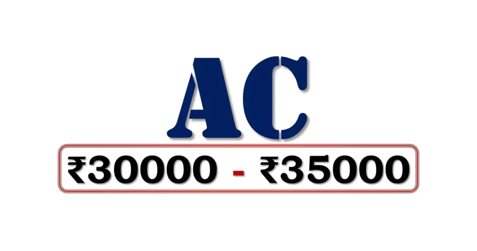 Best Air Conditioners under 35000 Rupees in Bharat