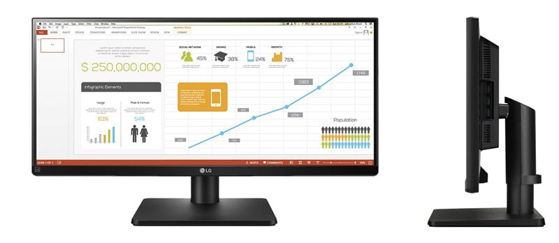 LG Ultrawide IPS Computer Monitor for Professionals