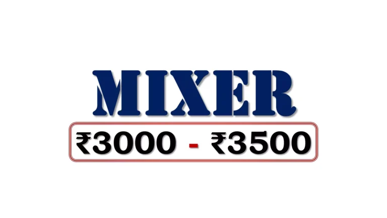 Mixer Grinder Juicers under ₹3500