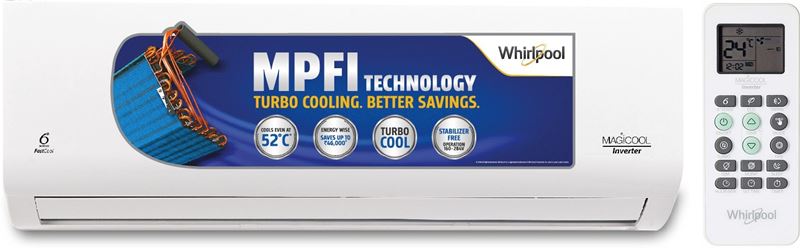 0.8-Ton 3-Star Whirlpool 0.8T MAGICOOL INVERTER 3S Air Conditioner