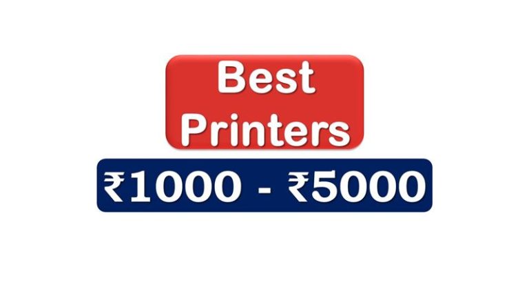 Best Printers under 5000 Rupees