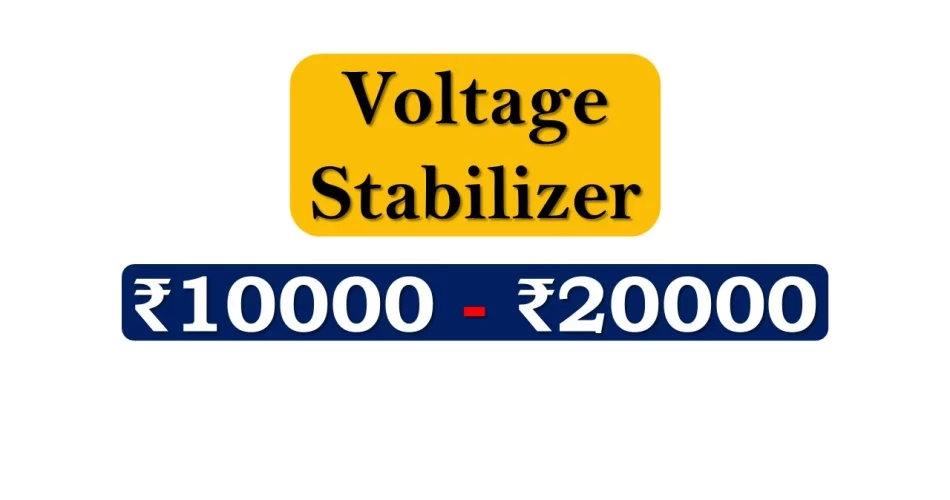 Top Voltage Stabilizer under 20000 Rupees in India Market