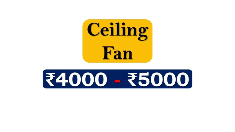 Ceiling Fans under ₹5000