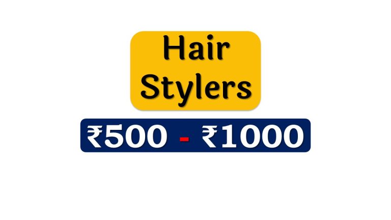 Top Hair Stylers under ₹1000