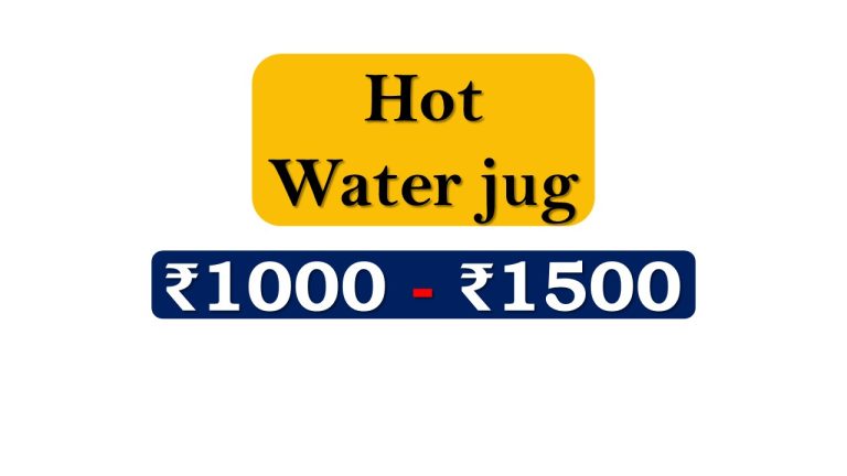 Top Hot Water Jug under ₹1500