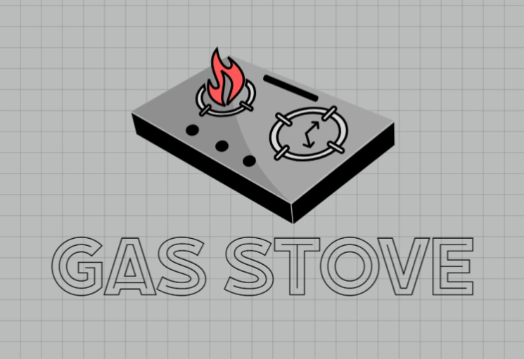 2-Burner Gas Stove