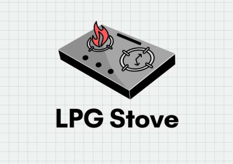 3-Burner Gas Stove